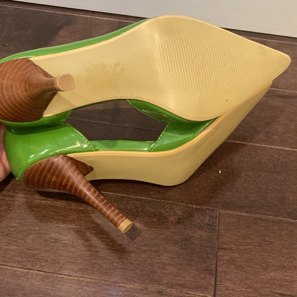 Women’s Green Jin Bloom Dress Heels Size 6 - Like New - Picture 4 of 4